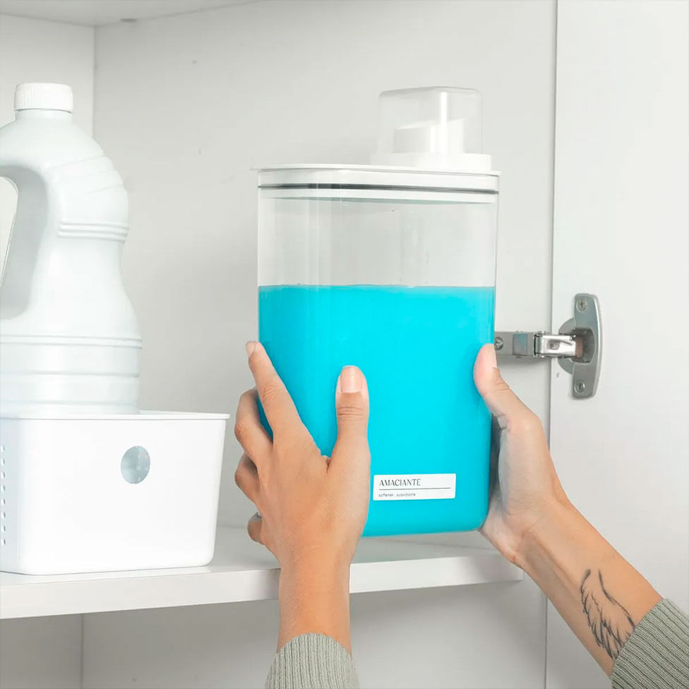 Dispense Multiuso Flow Transparente 2,3 litros - Ou - Imagem 4