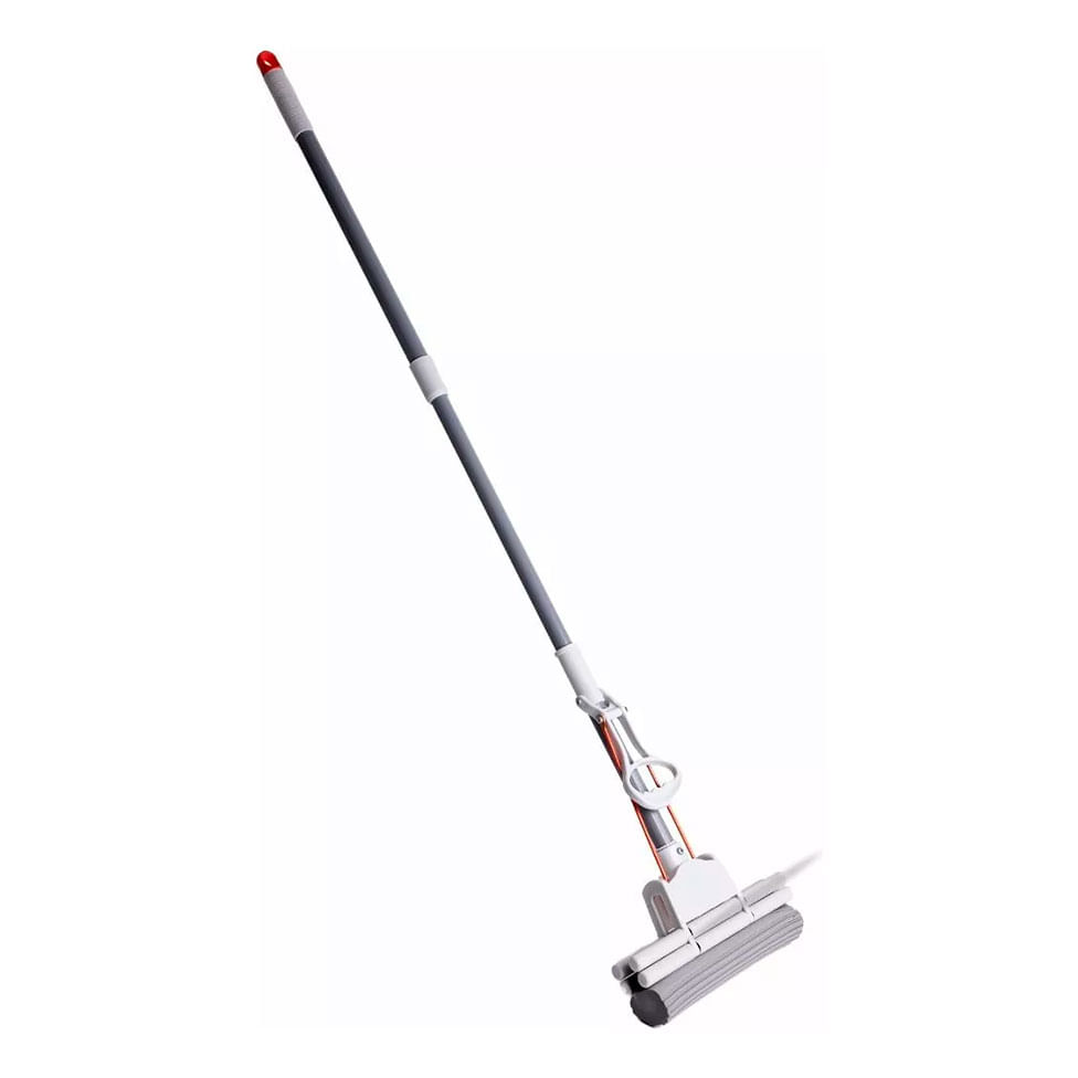 Mop Esfregão de Limpeza com Esponja Cinza - Mozcada
