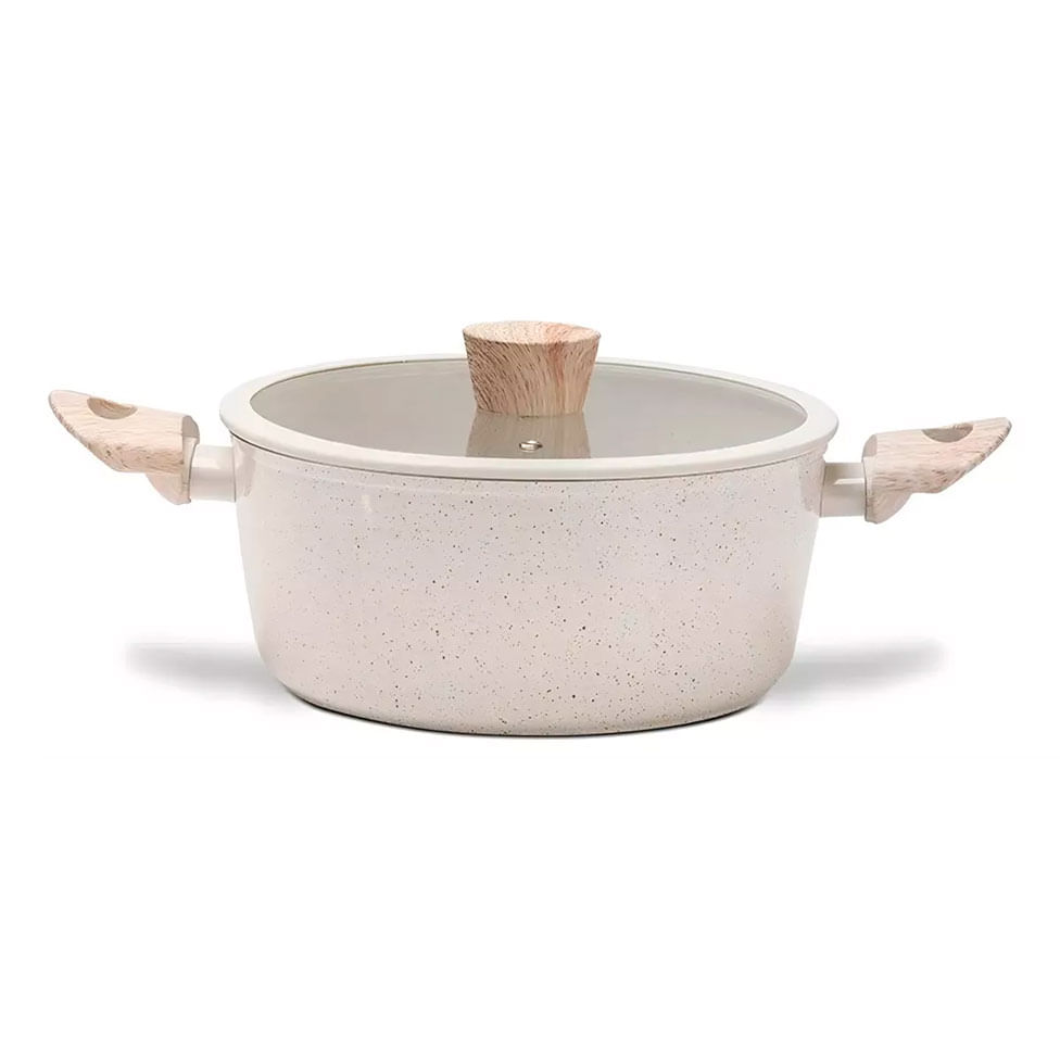 Jogo de Panelas Brinox Ceramic Life Sirius 6 Peças Vanilla - Imagem 3