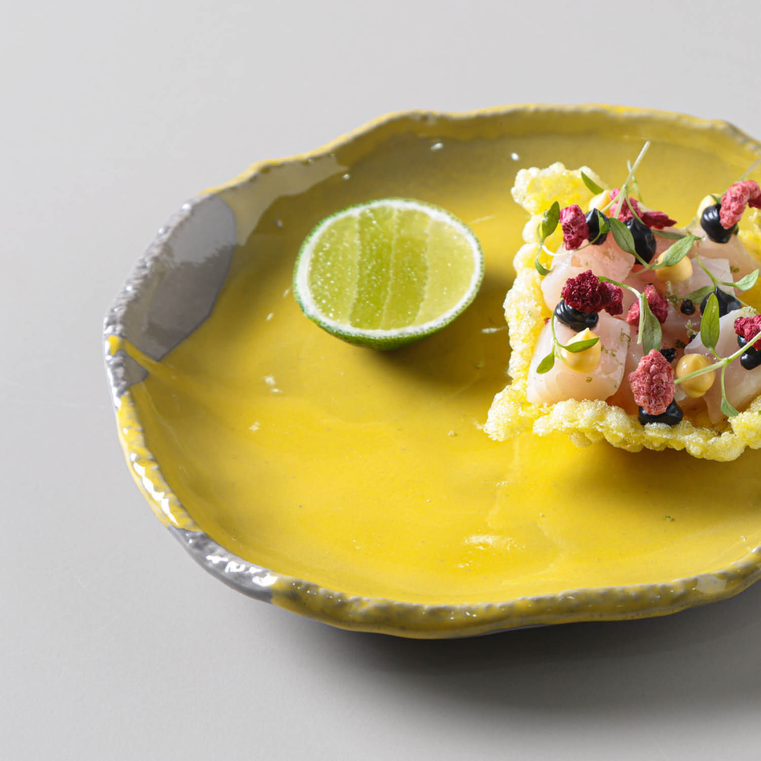 Conjunto com 4 Pratos de Sobremesa Orgânico Eco Cerrado Ø19cm - Imagem 5