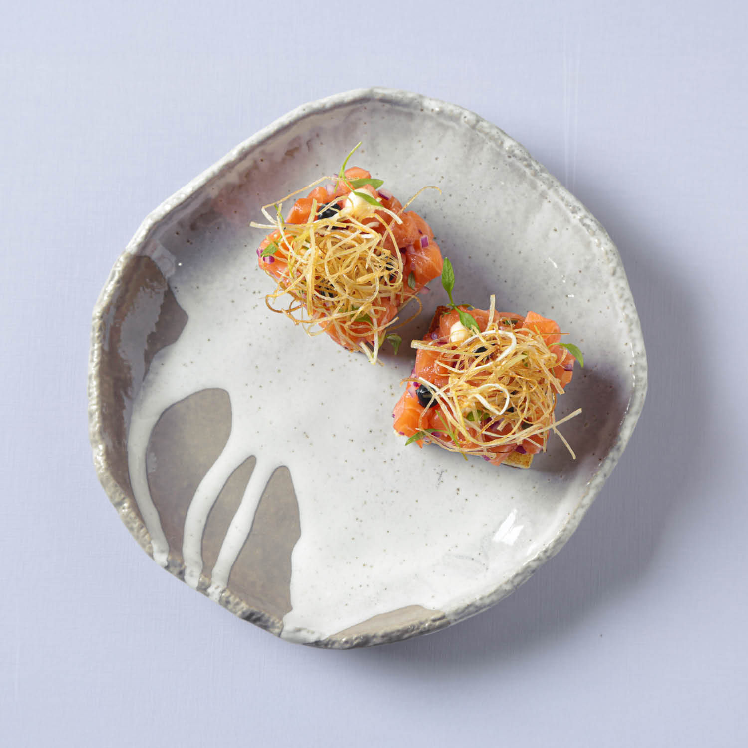 Conjunto com 4 Pratos de Sobremesa Orgânico Eco Pampa Ø19cm - Imagem 3