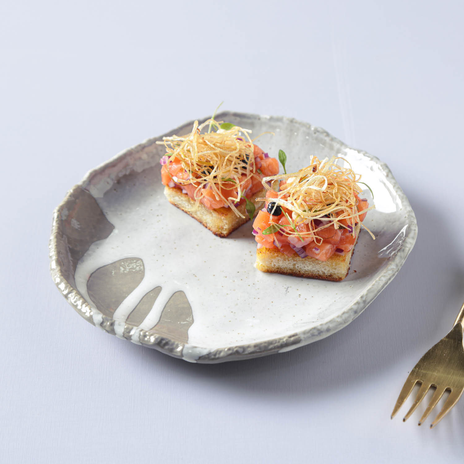 Conjunto com 4 Pratos de Sobremesa Orgânico Eco Pampa Ø19cm - Imagem 2