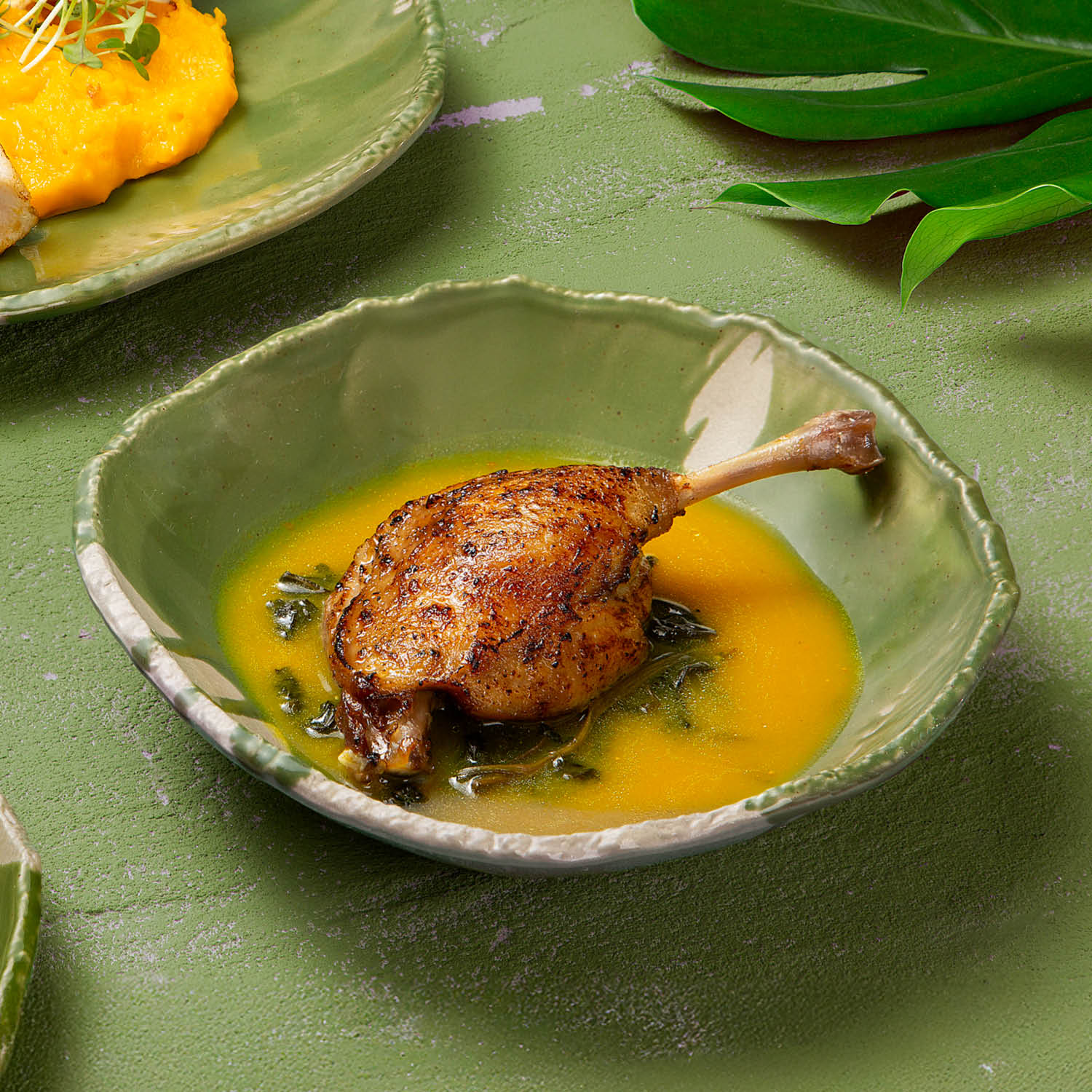 Conjunto com 4 Pratos Fundo Orgânico Eco Amazônia Ø21,5cm - Imagem 3