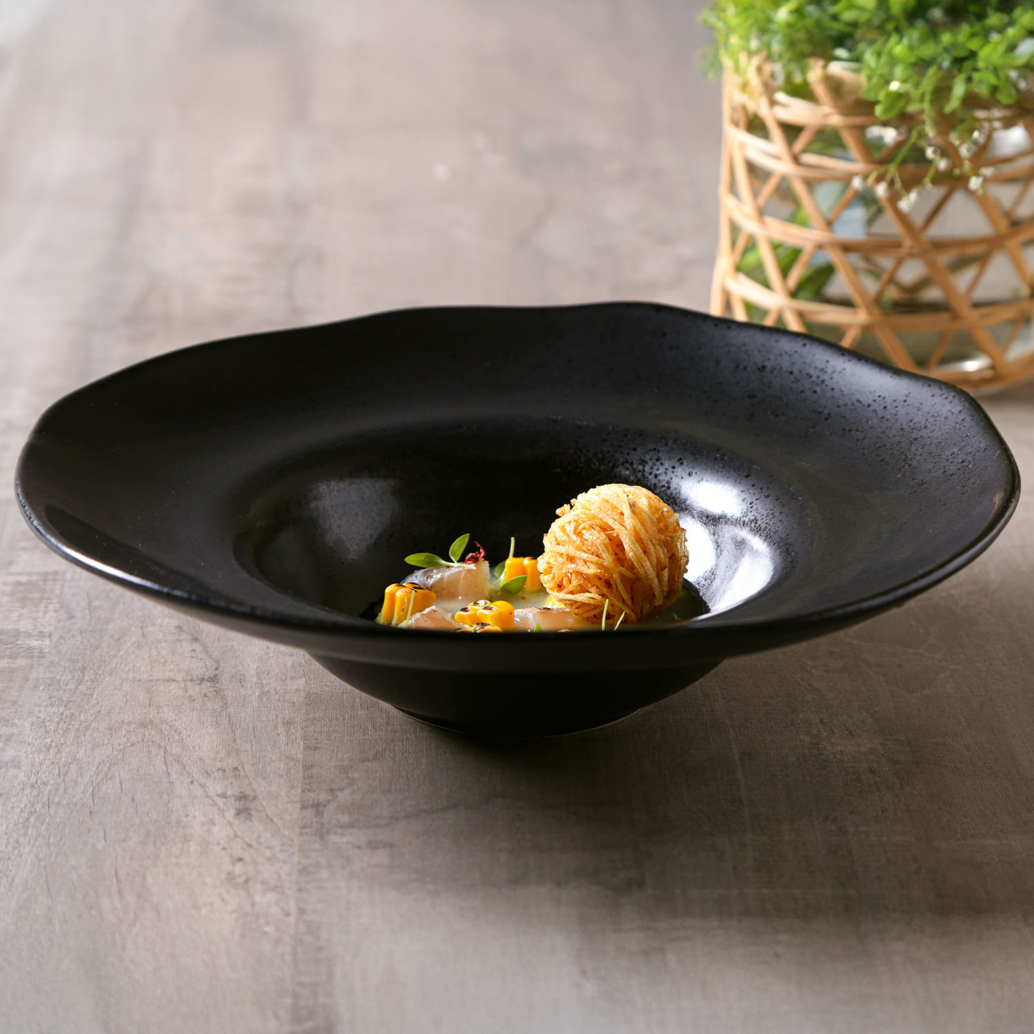 Conjunto com 4 Pratos de Massa Orgânico Eclipse Ø28x6,5cm 450ml - Imagem 5