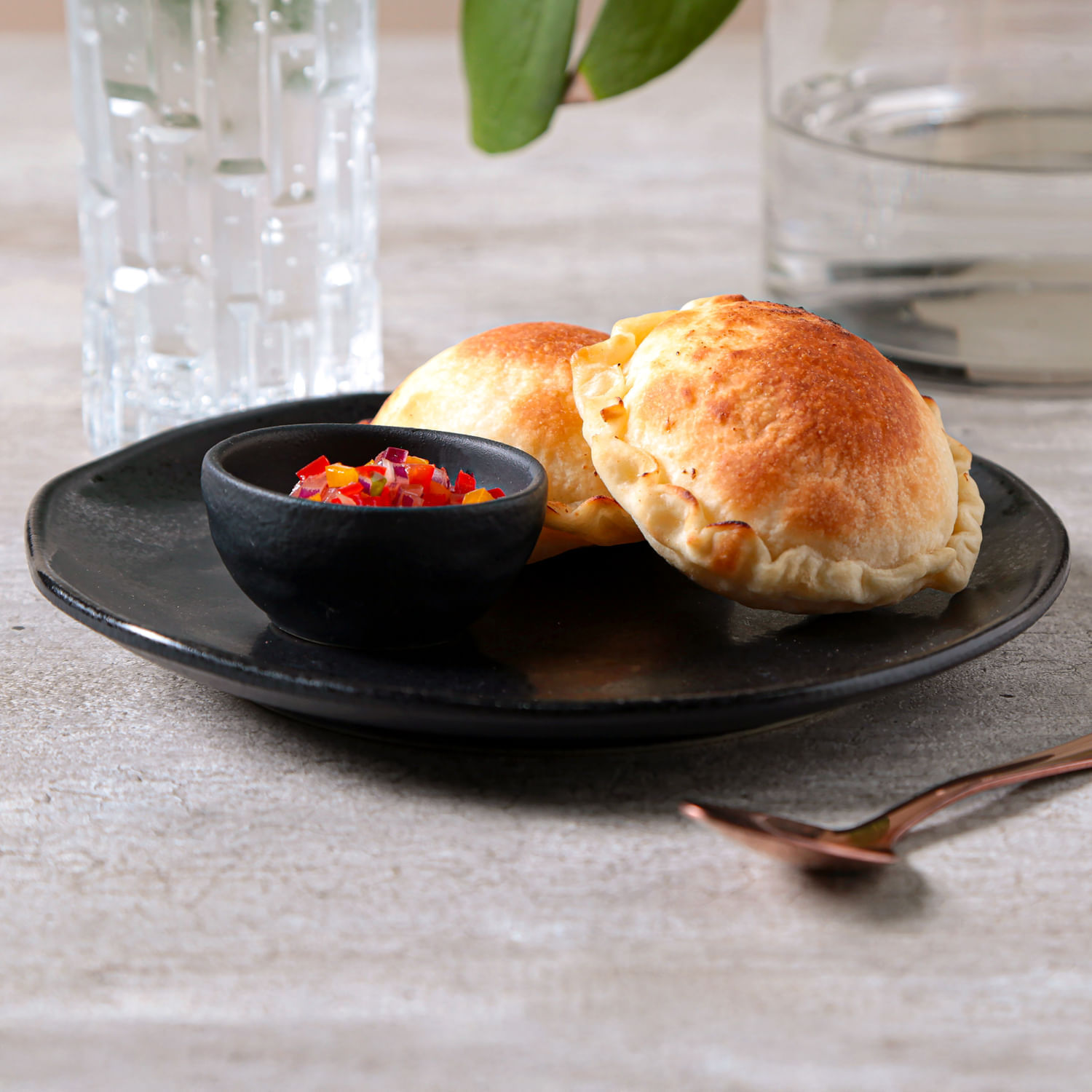 Conjunto com 6 Pratos de Sobremesa Orgânico Eclipse Ø19,5cm - Imagem 4