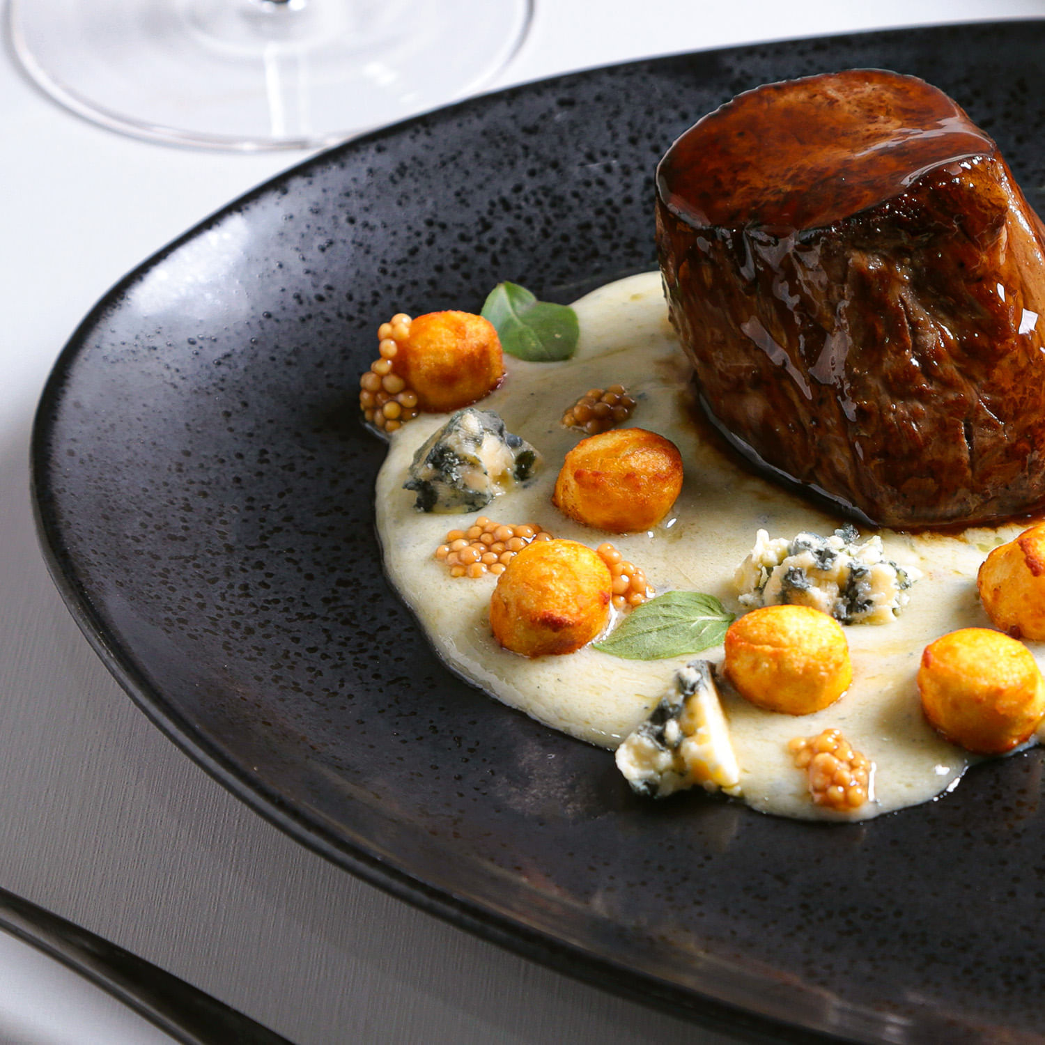 Conjunto com 6 Pratos Raso Oval Orgânico Eclipse 31x24x2,5cm - Imagem 5