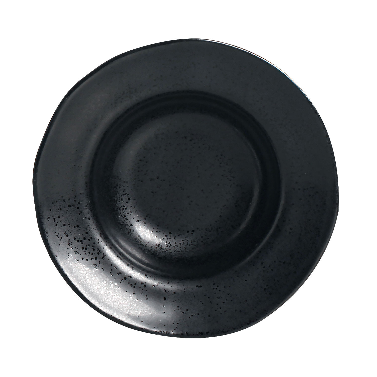 Conjunto com 4 Pratos de Entrada/Sobremesa Orgânico Eclipse Ø19x5,5cm 250ml