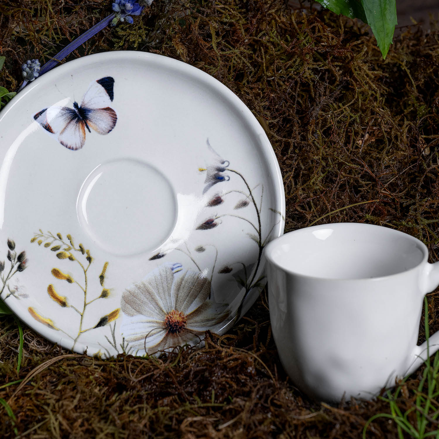 Conjunto com 6 Xícaras De Café com 6 Pires Bio Encanto - Imagem 5