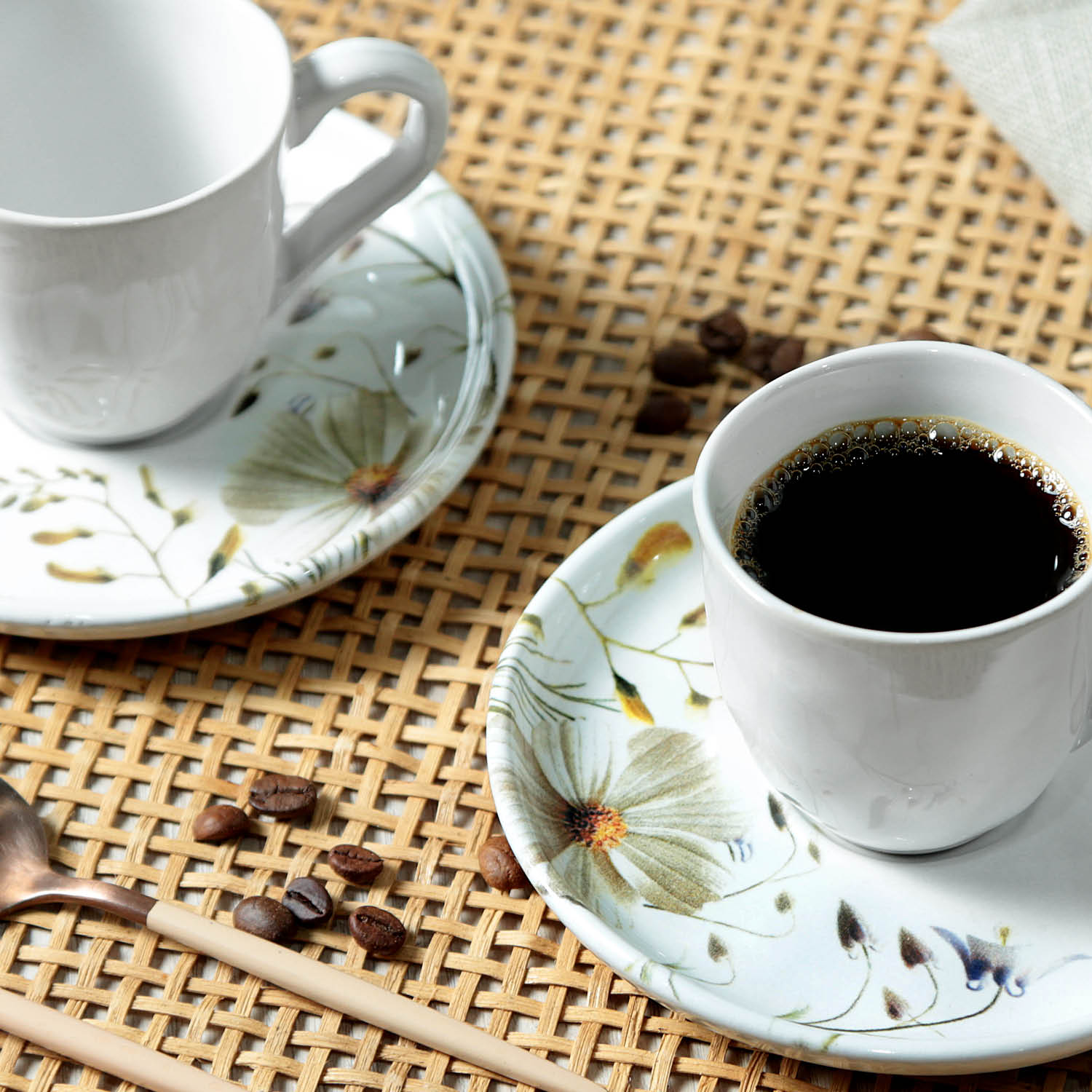 Conjunto com 6 Xícaras De Café com 6 Pires Bio Encanto - Imagem 4