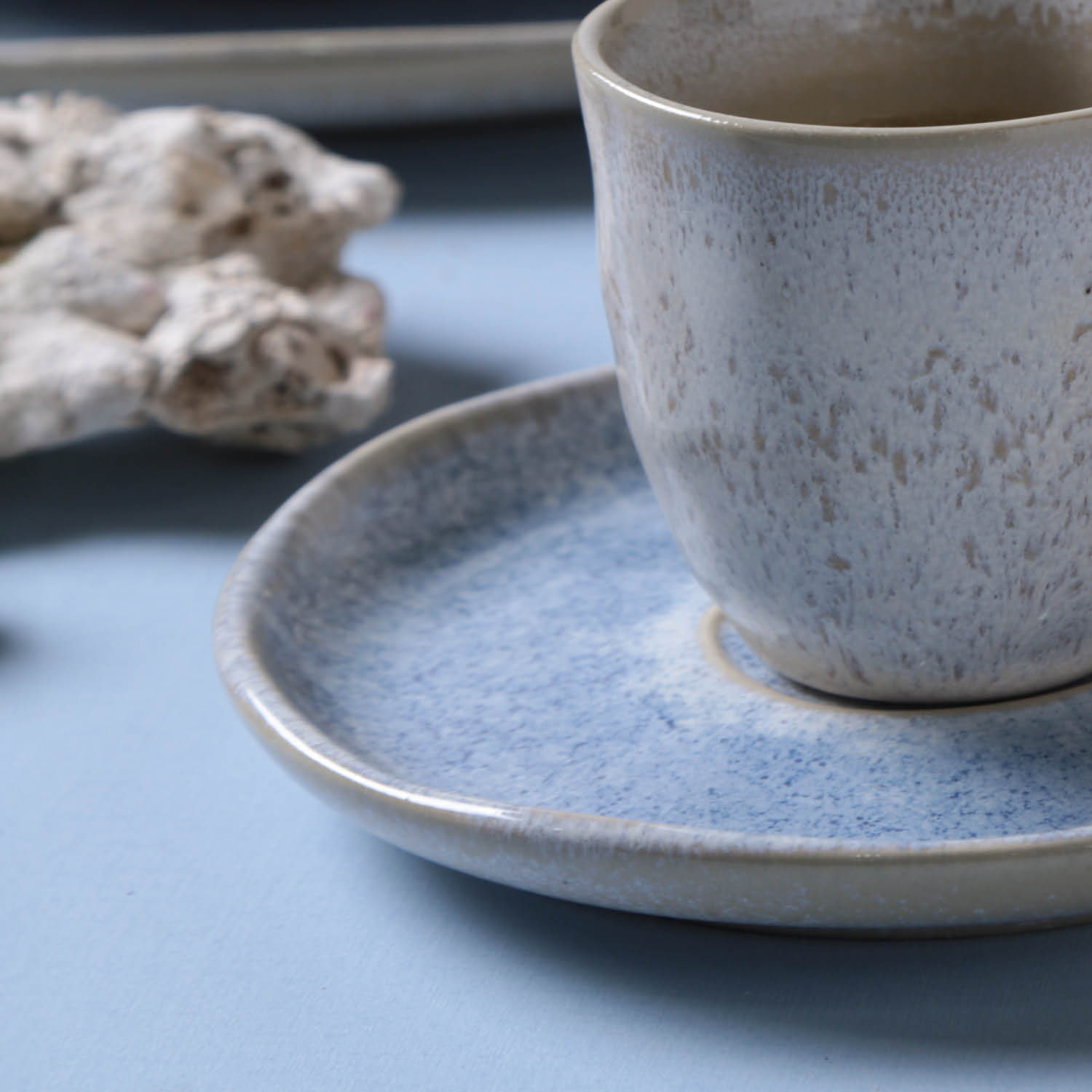 Conjunto com 6 Xícaras De Café com 6 Pires Bio Wave - Imagem 5