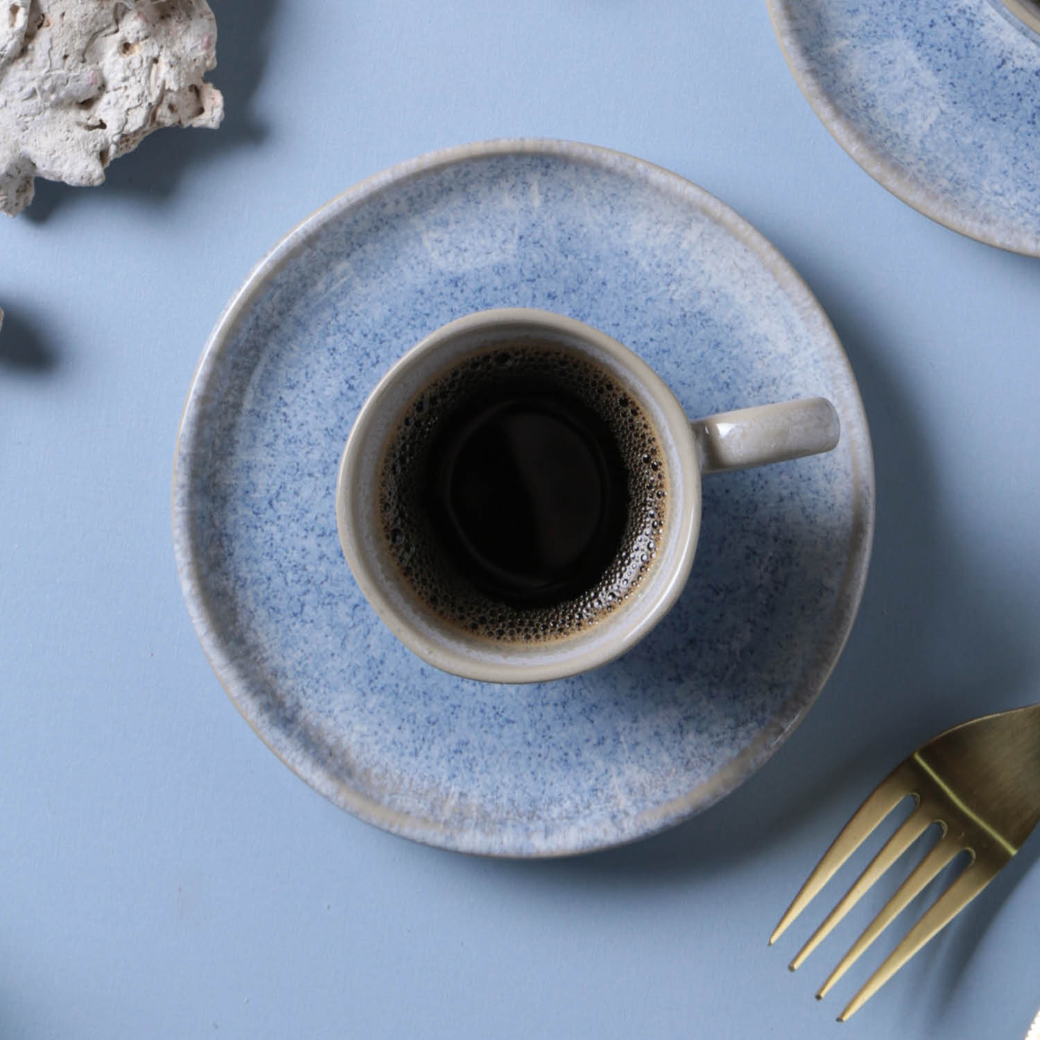 Conjunto com 6 Xícaras De Café com 6 Pires Bio Wave - Imagem 3