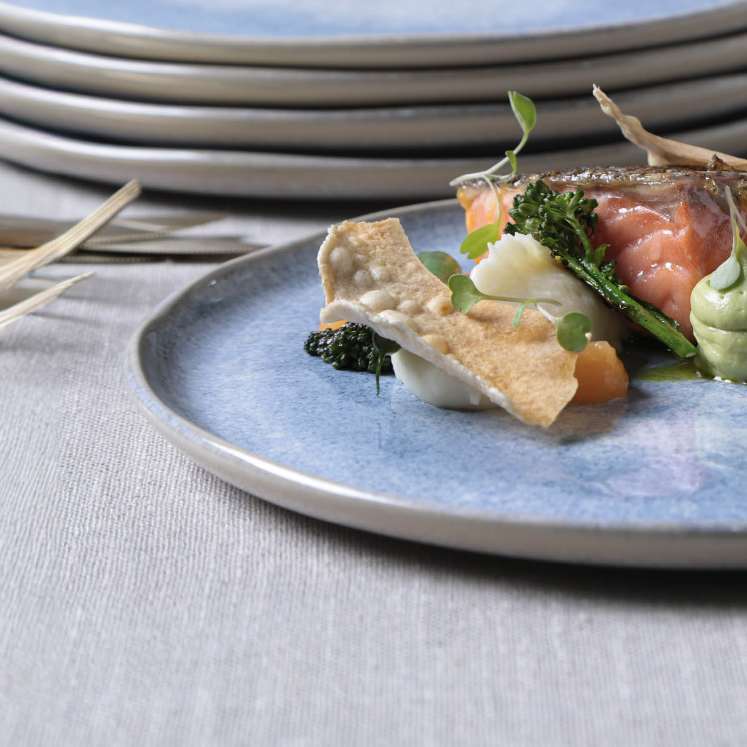 Conjunto com 6 Pratos Raso Bio Wave - Imagem 5