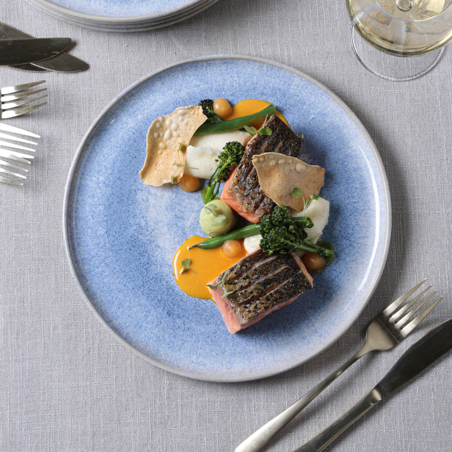 Conjunto com 6 Pratos Raso Bio Wave - Imagem 3