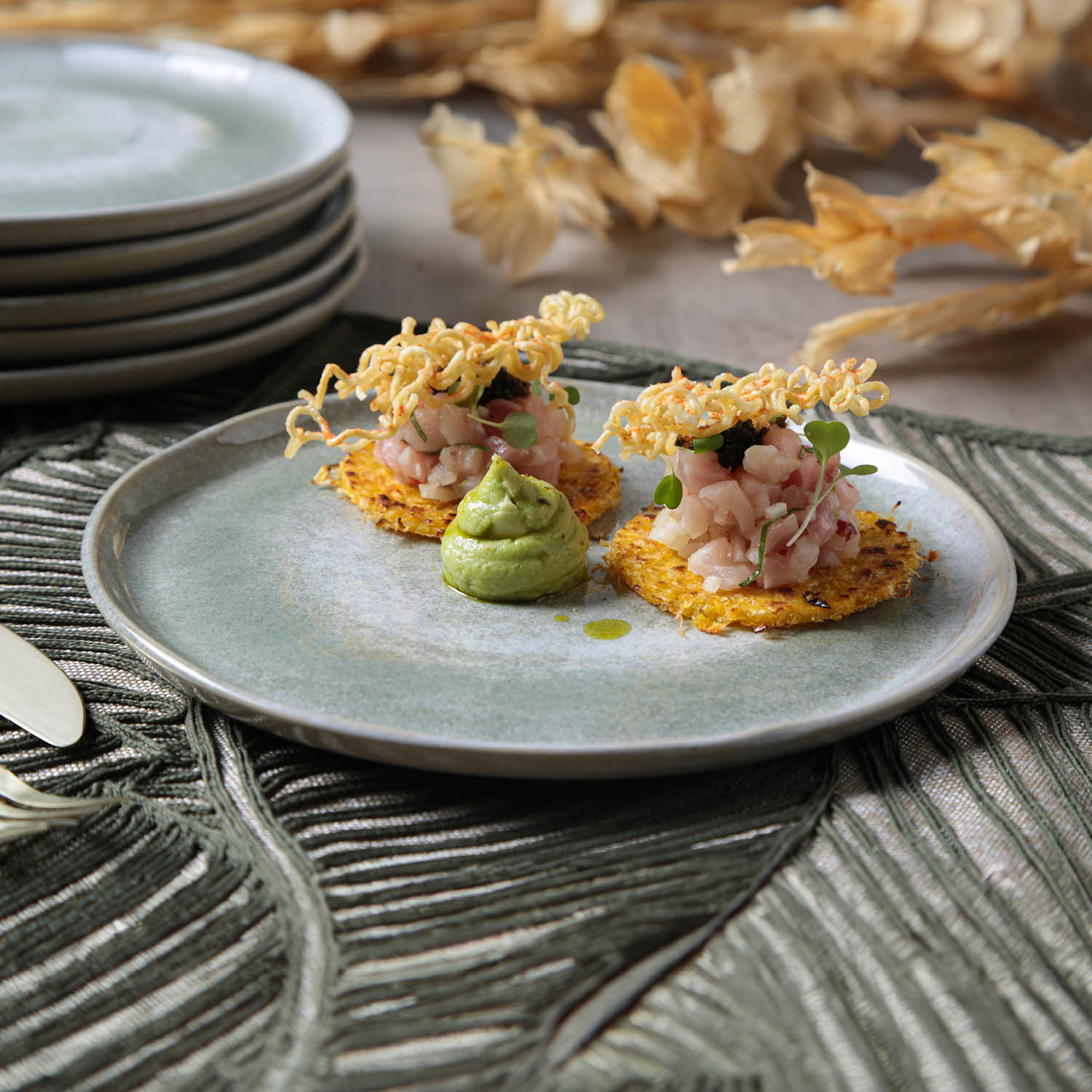 Conjunto com 6 Pratos De Sobremesa Bio Moss - Imagem 4