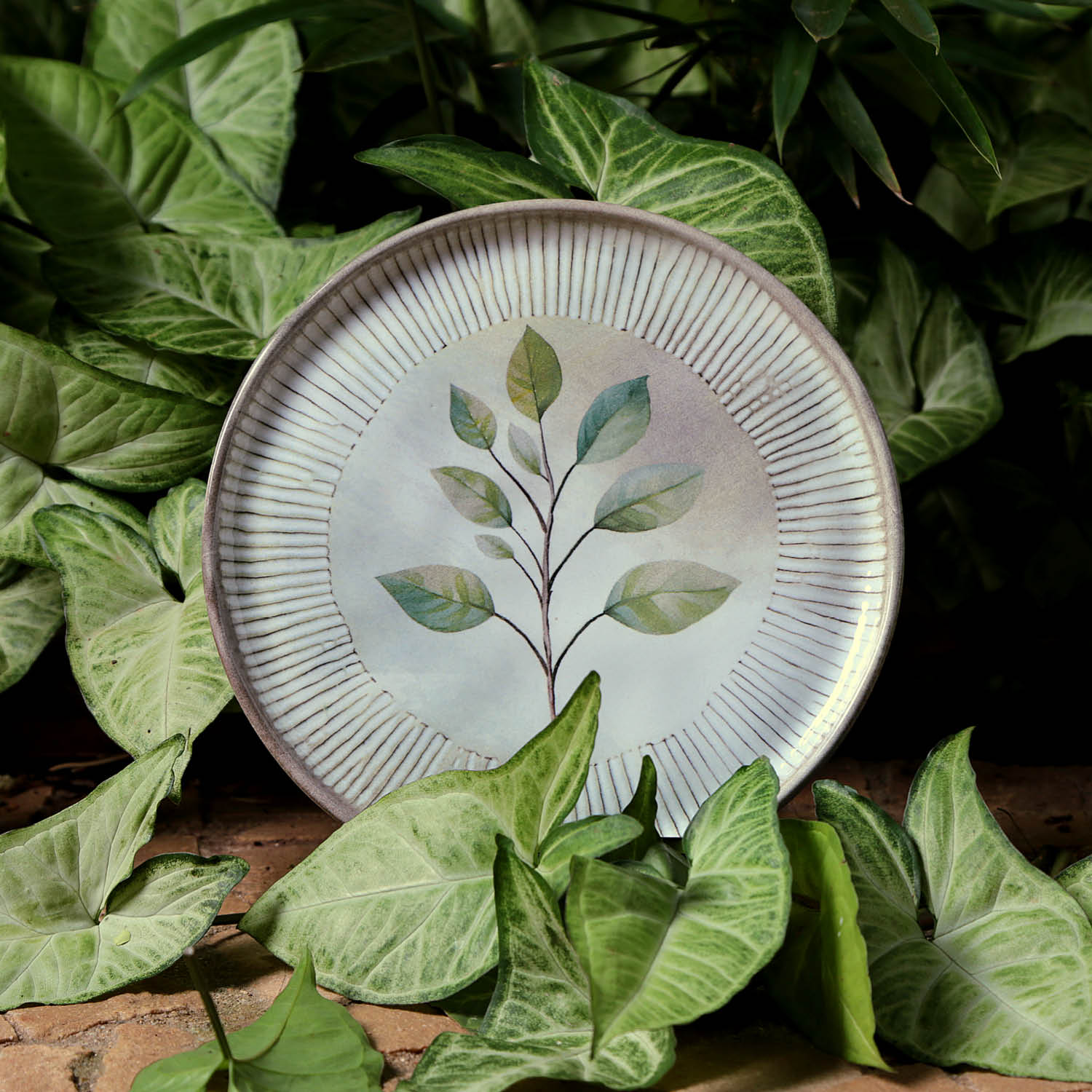 Conjunto com 6 Pratos De Sobremesa Bio Evergreen - Imagem 2