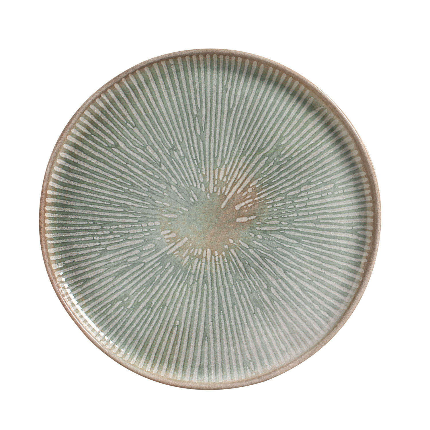 Conjunto com 6 Pratos Raso Bio Evergreen