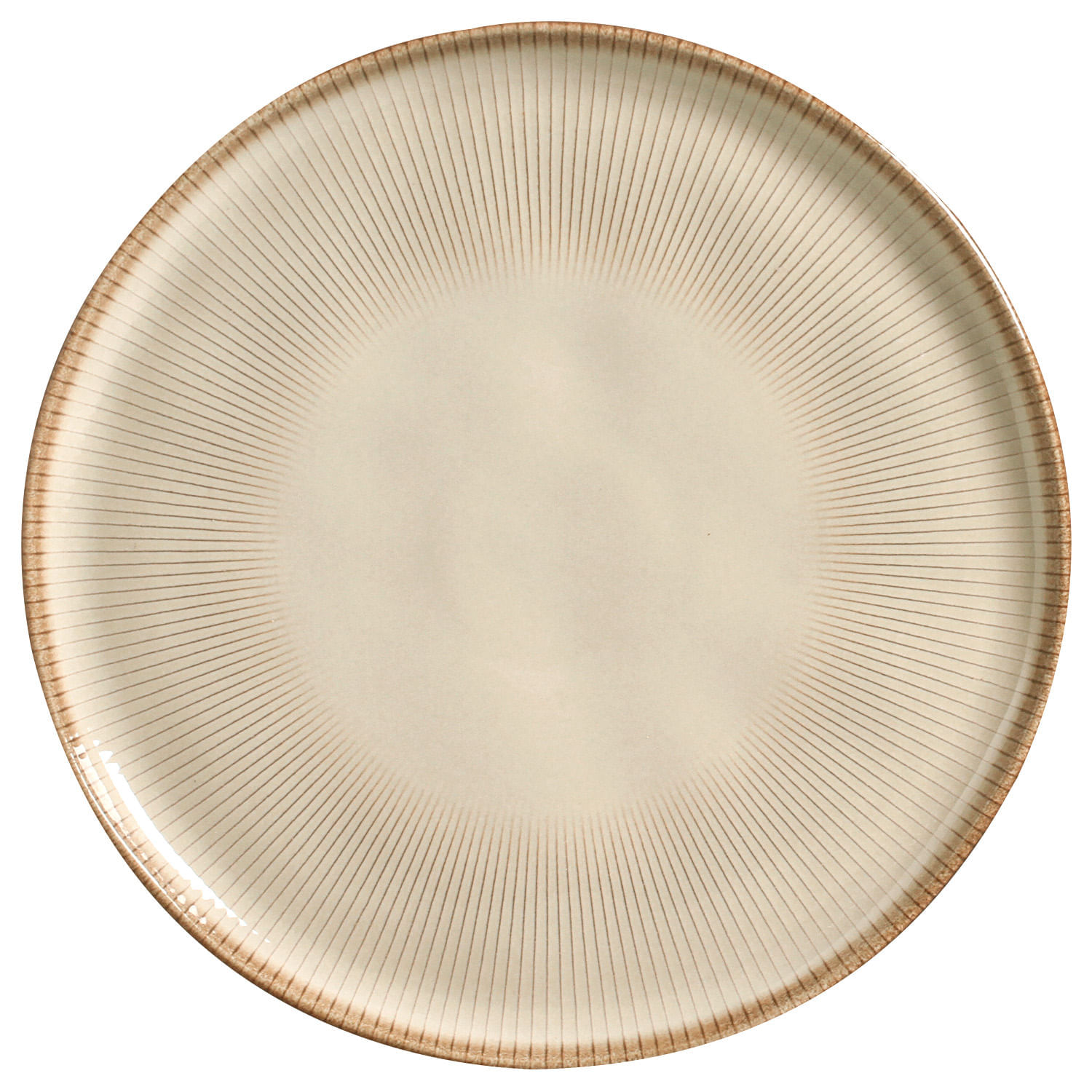 Conjunto com 6 Pratos Raso Bio Raio