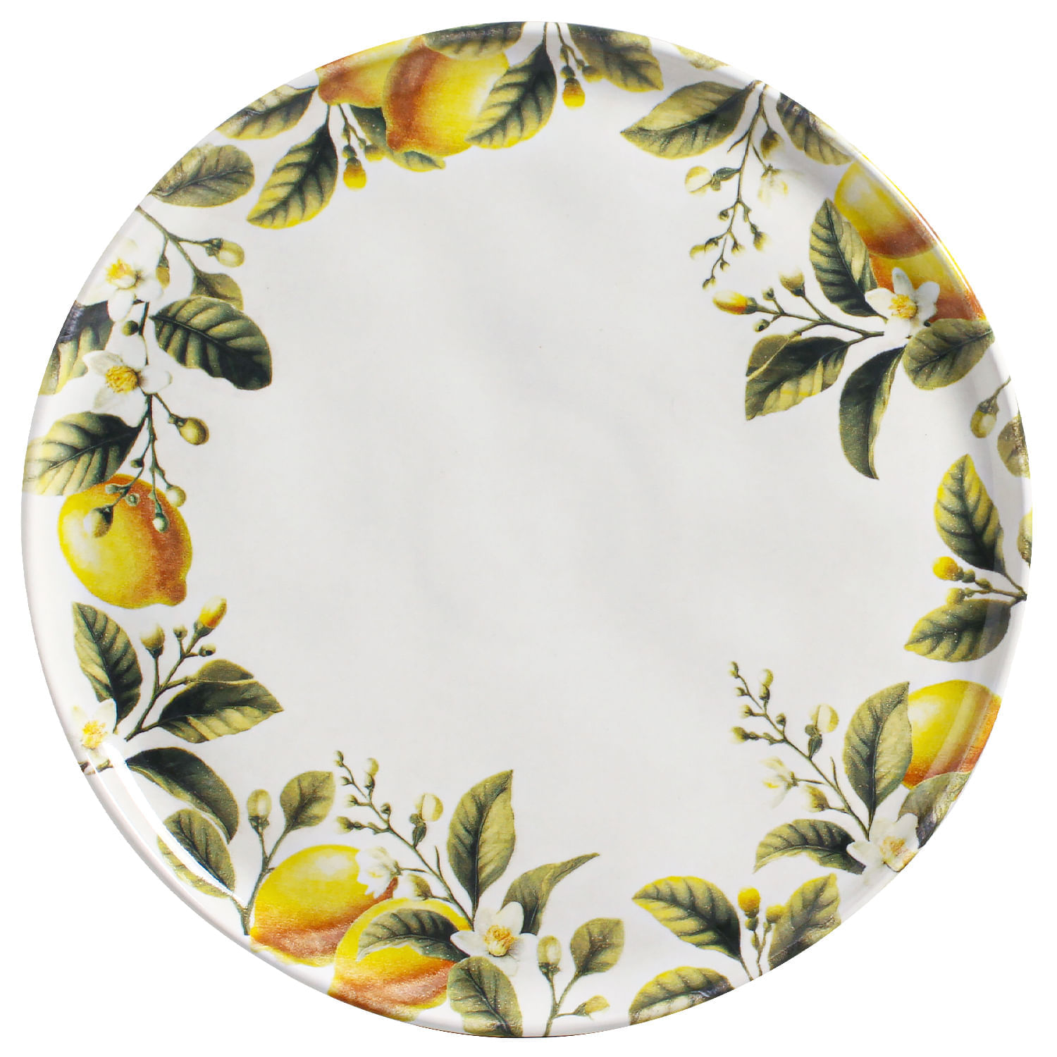 Conjunto com 6 Pratos Raso Bio Limonata