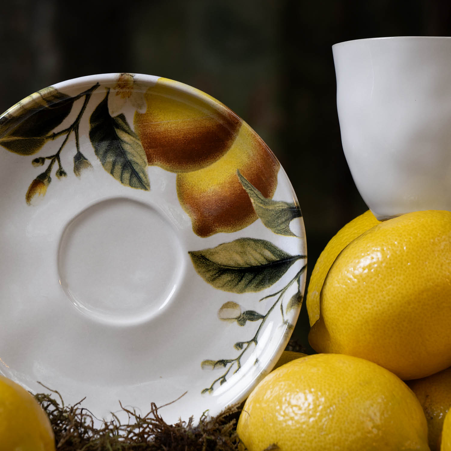 Conjunto com 6 Xícaras De Chá Orgânico 170ml com 6 Pires Bio Limonata - Imagem 5