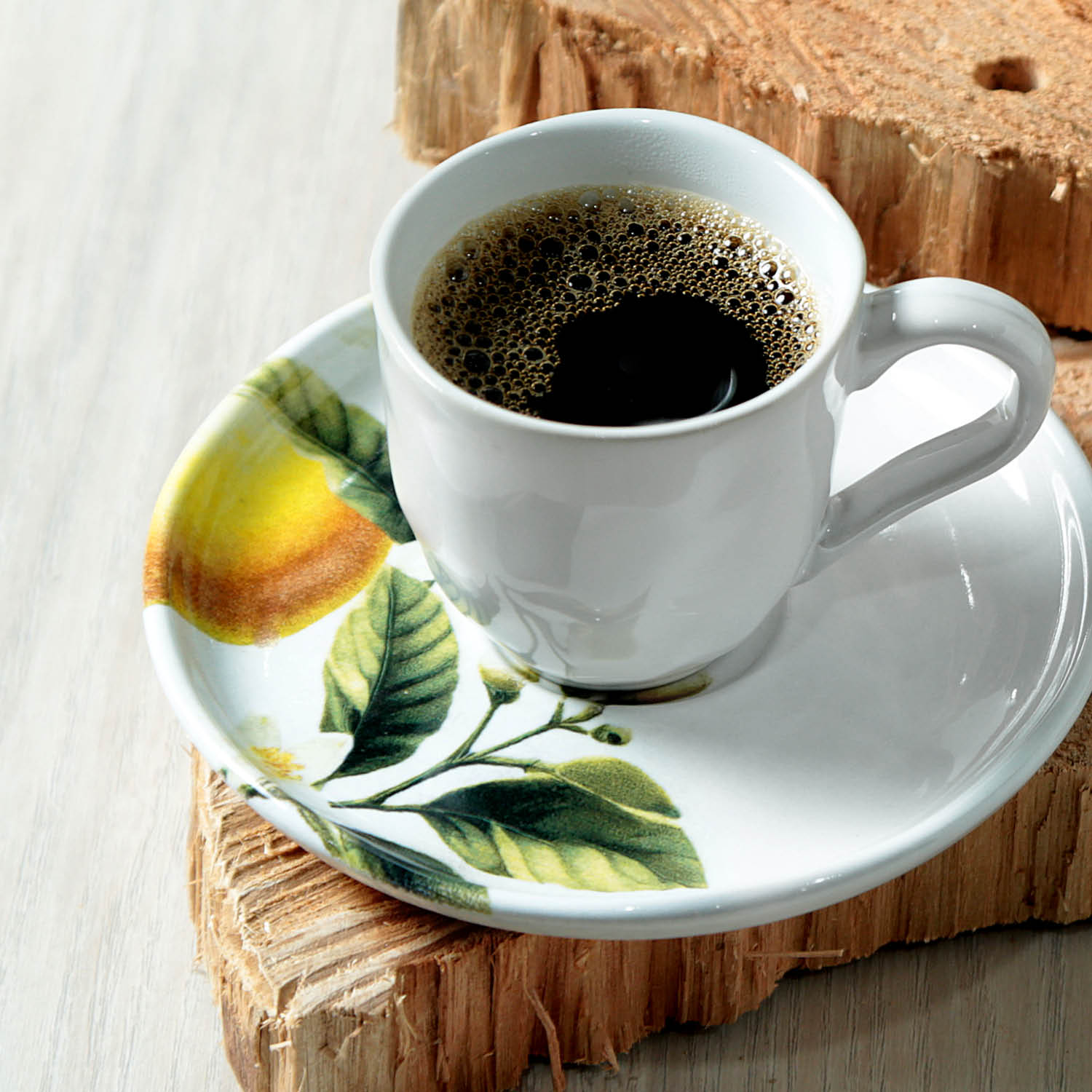 Conjunto com 6 Xícaras De Café com 6 Pires Bio Limonata - Imagem 5