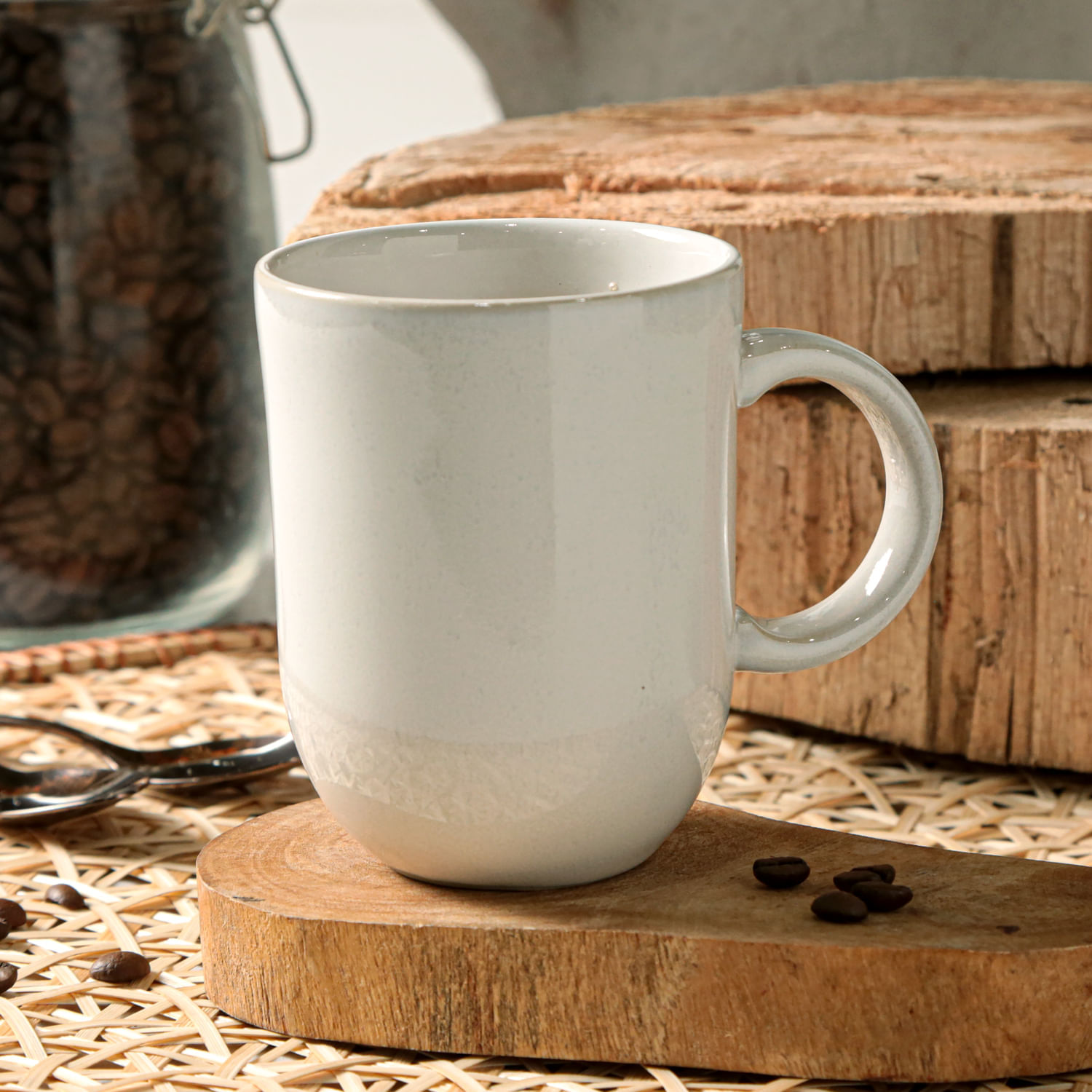 Conjunto com 4 Canecas Coup Stoneware Grande Glam 330ml - Imagem 3