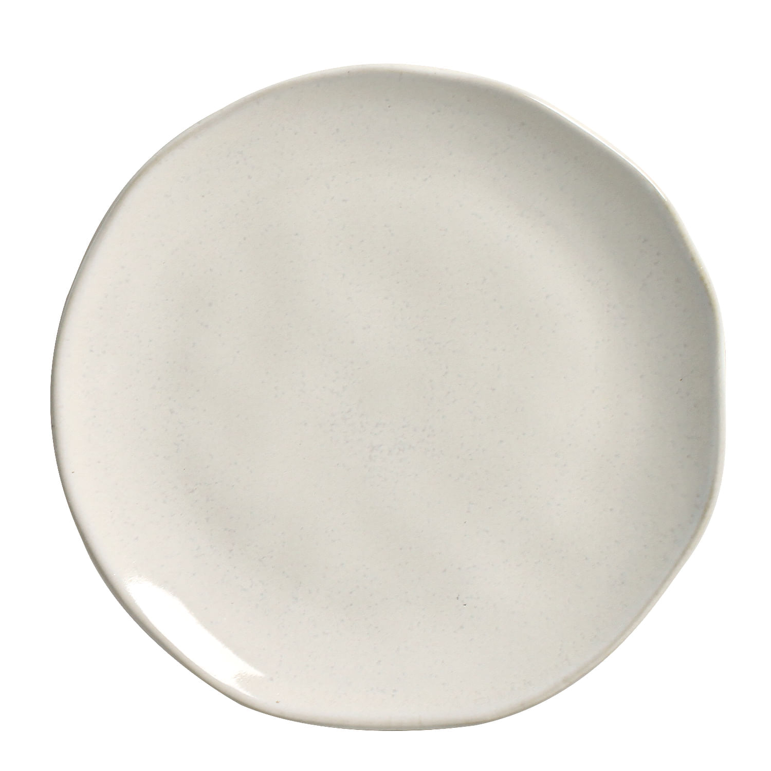 Conjunto com 6 Pratos Raso Orgânico Glam Ø26,5cm