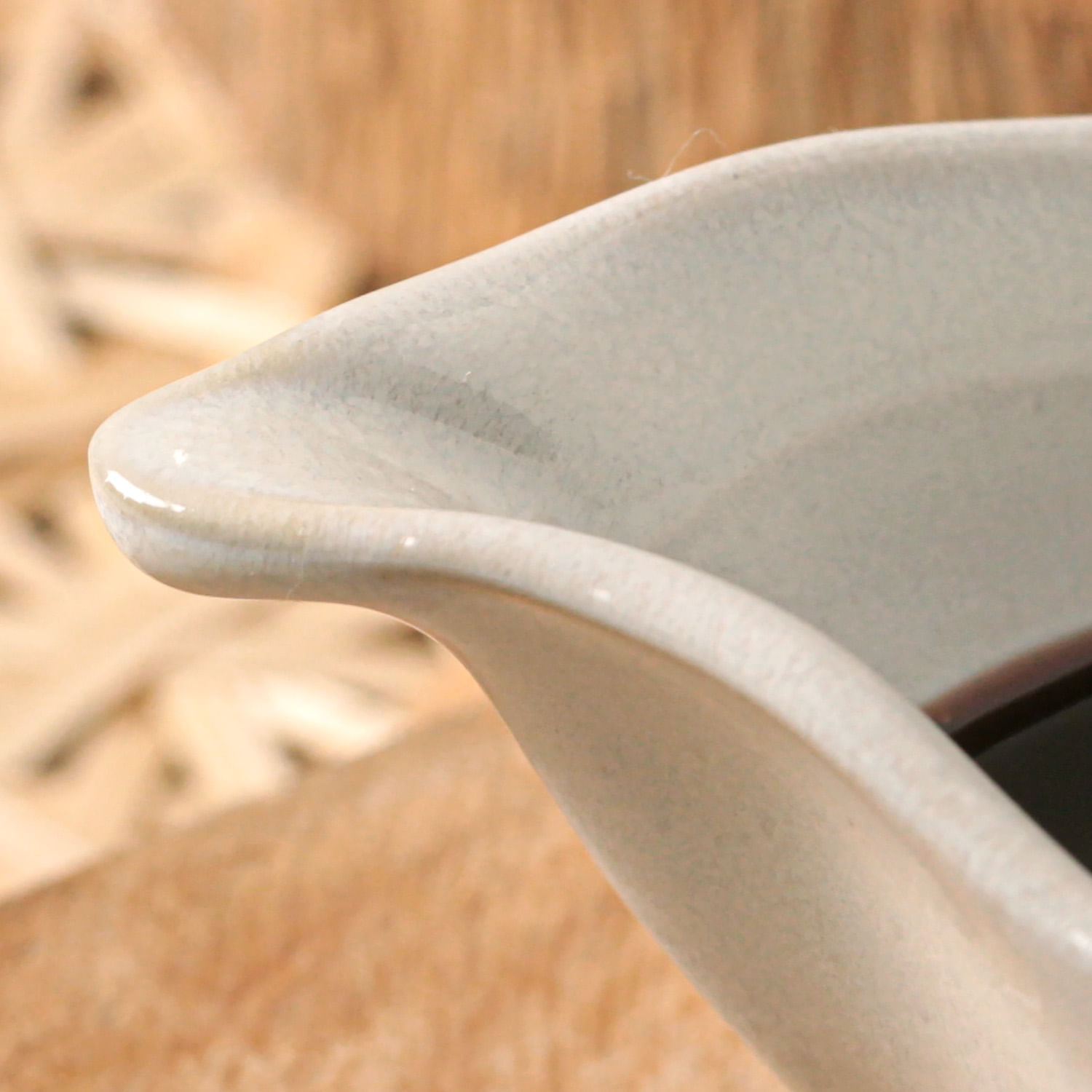 Conjunto com 6 Molheiras Oval Orgânico Glam 8x6cm 40ml - Imagem 5