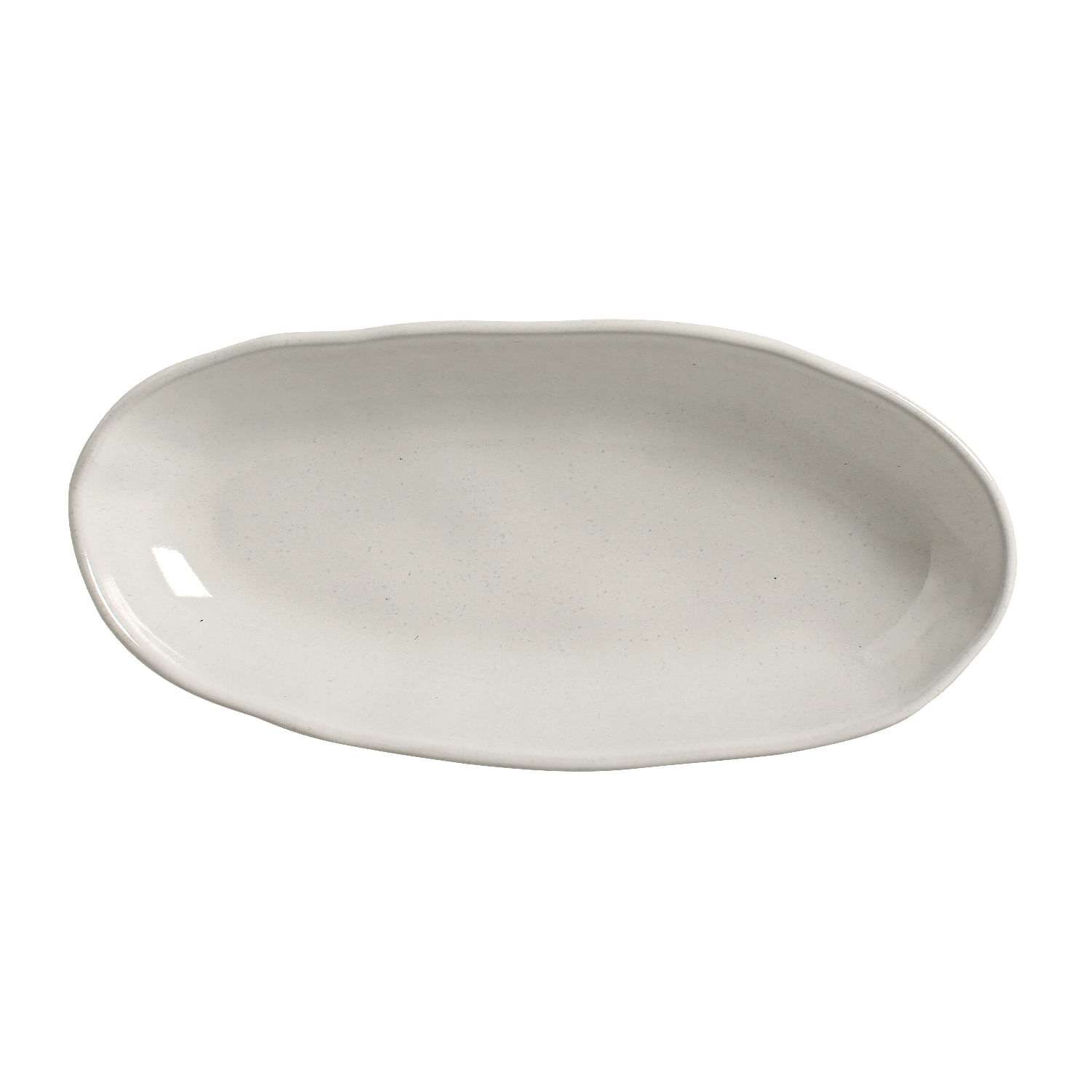 Conjunto com 4 Travessas Oval Funda Grande Orgânico Glam 32x16cm 650ml