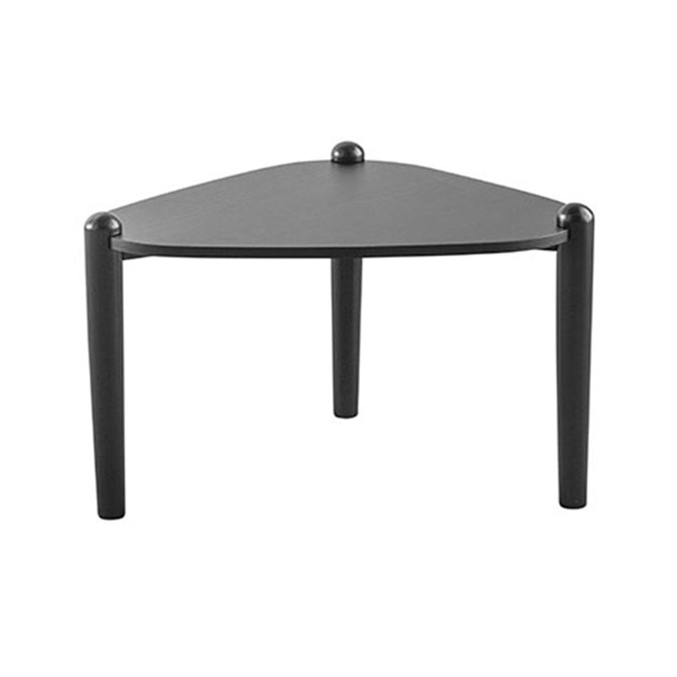 Mesa de Centro Triangular Orgânica Nero e Preta 55x59cm - Imagem 2