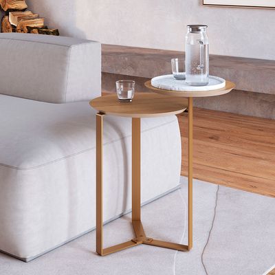 Mesa-de-Centro-com-2--TPOS-Chanfrada-Organica-Pe-Metal-Hanover-Dourado