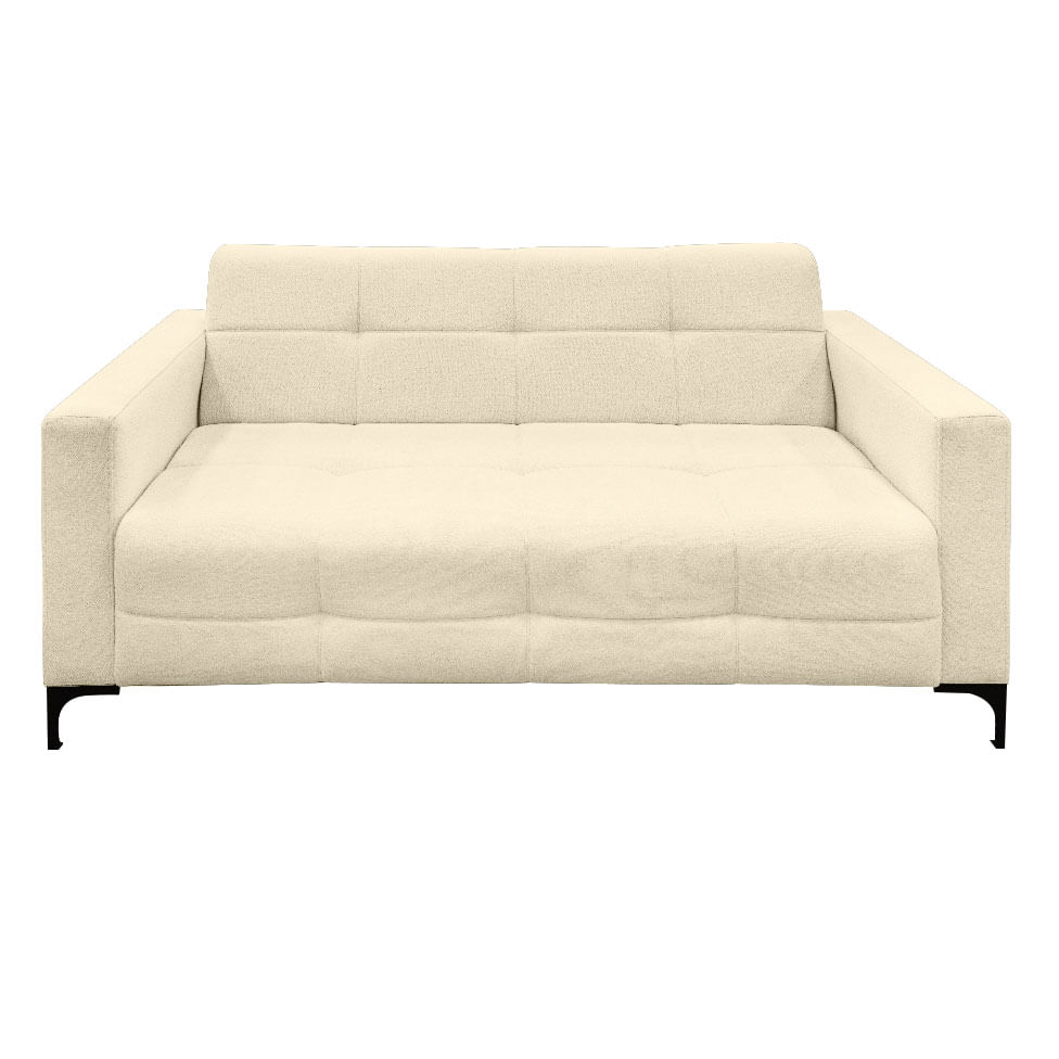 Sofá Hamilton Living em Boucle Off White 1,80m - Imagem 2