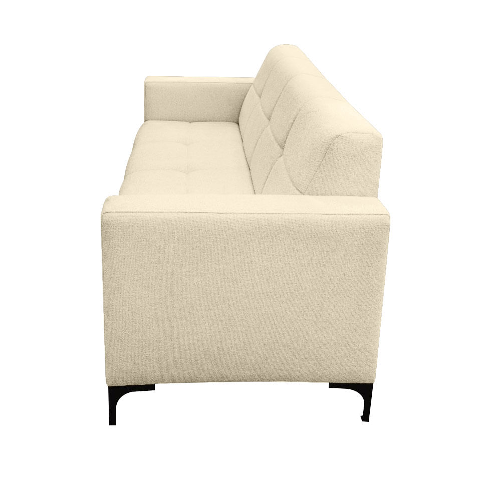 Sofá Hamilton Living em Boucle Off White 1,80m - Imagem 3