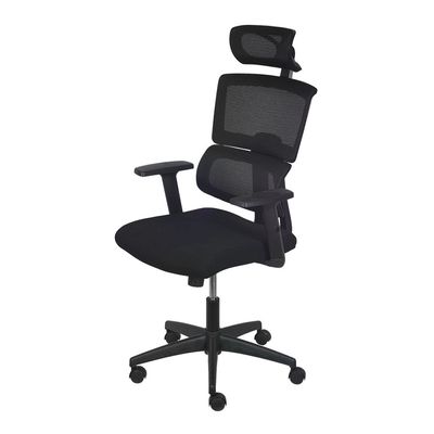 Cadeira-Office-Tela-Alta-Preta-com-Base-Rodizio