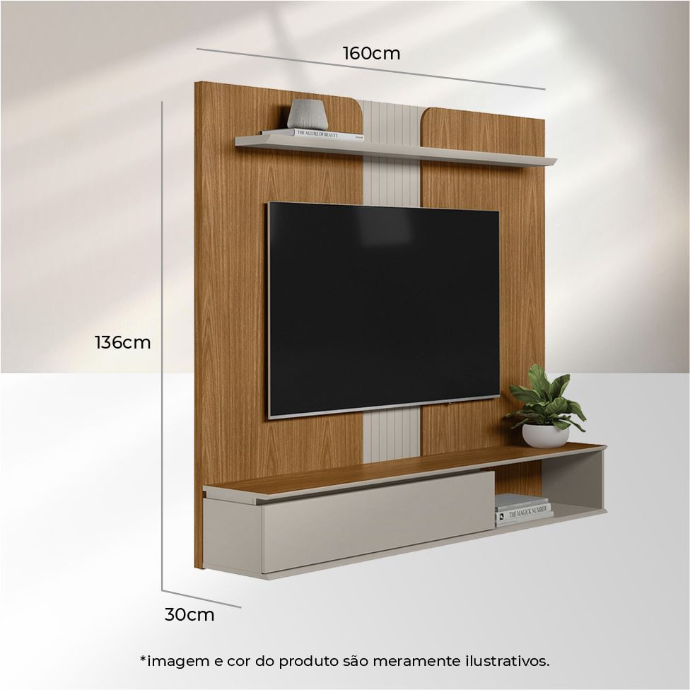 Painel Home Friburgo Nature e Off White - Imagem 6