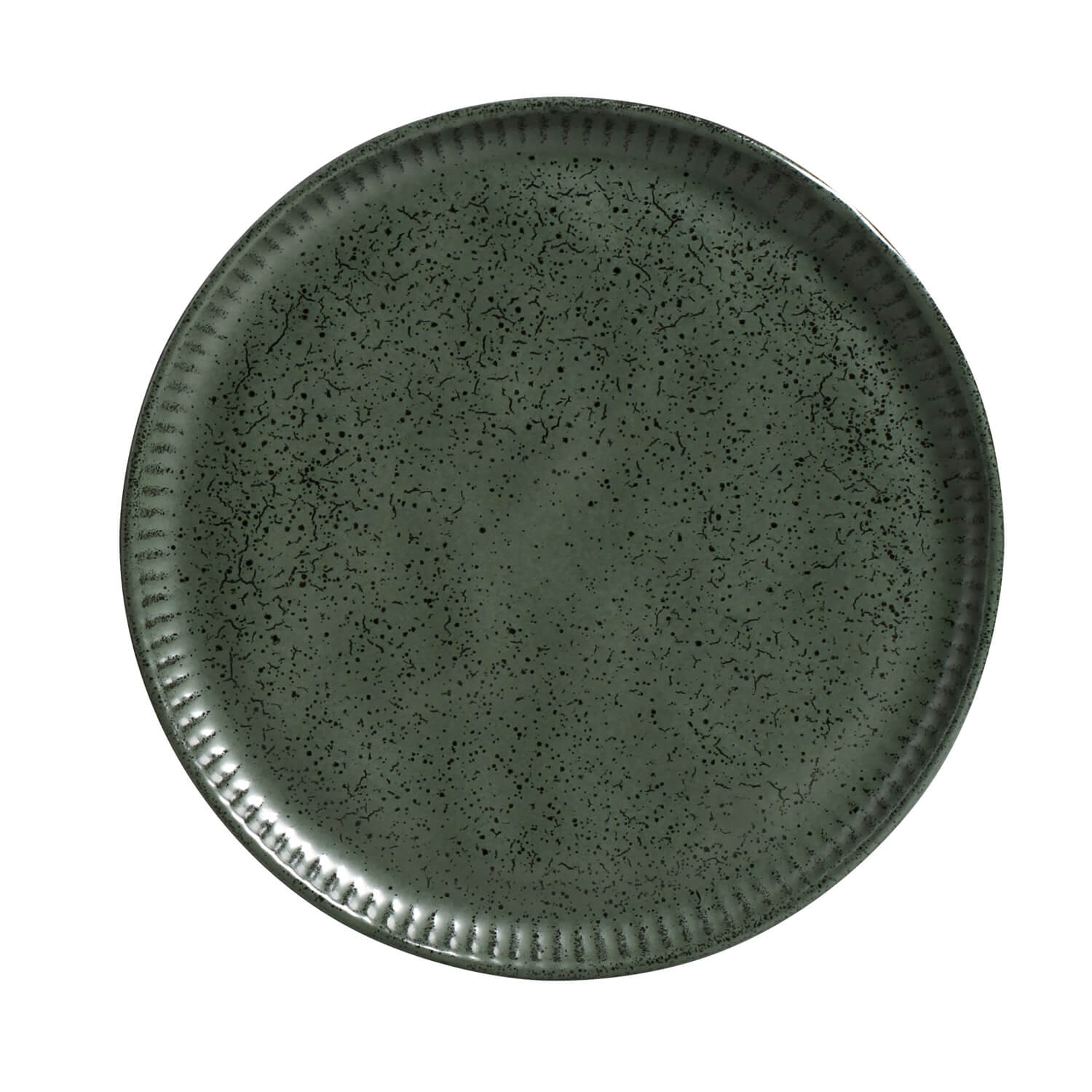 Conjunto com 6 Pratos de Sobremesa Linhas Greenery Ø21,5cm
