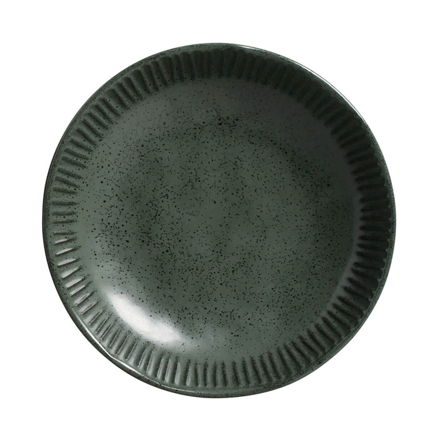 Conjunto com 6 Pratos Fundo Linhas Greenery Ø22,5cm 830ml