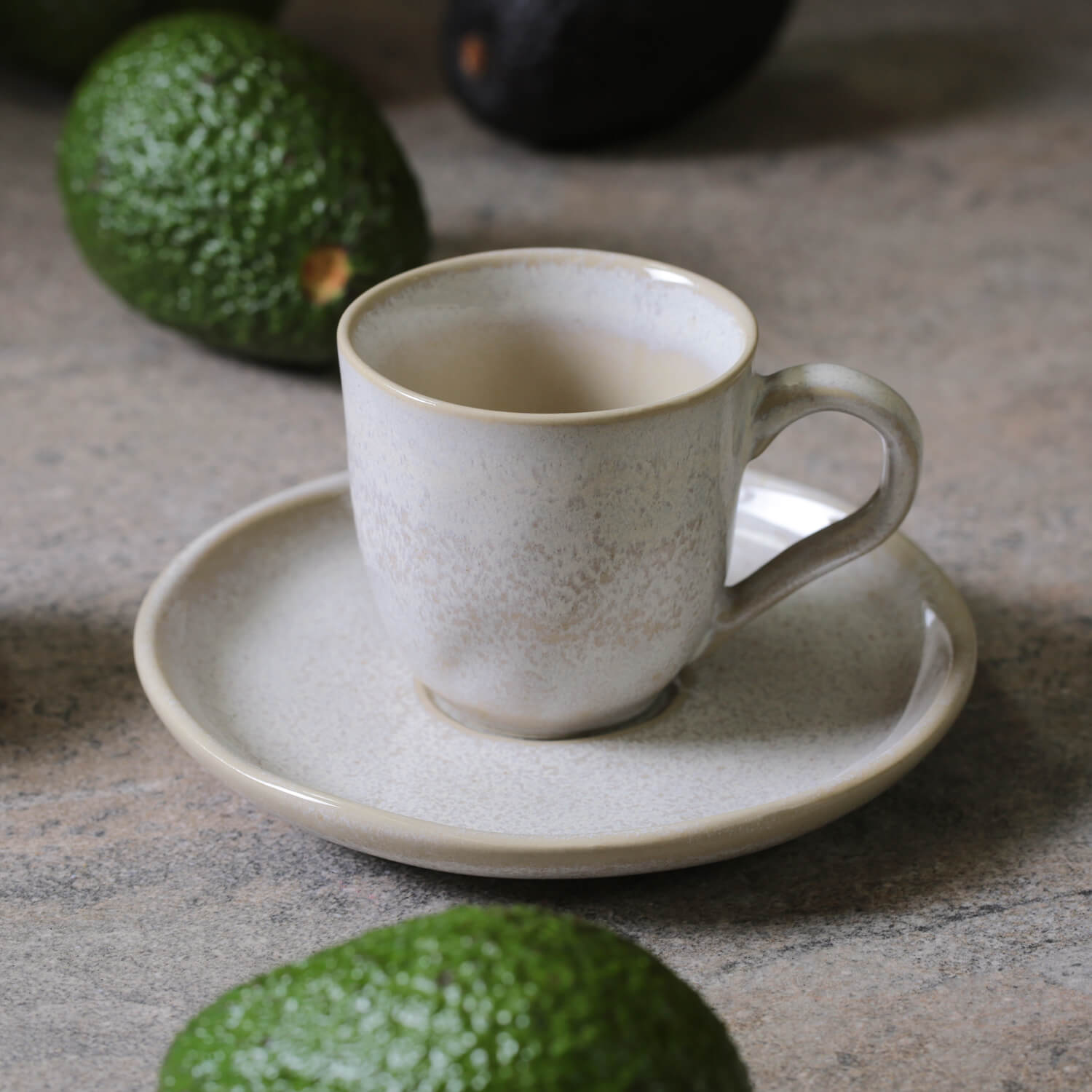 Conjunto com 6 Xícaras de Café com Pires Bio Latte 120ml - Imagem 5