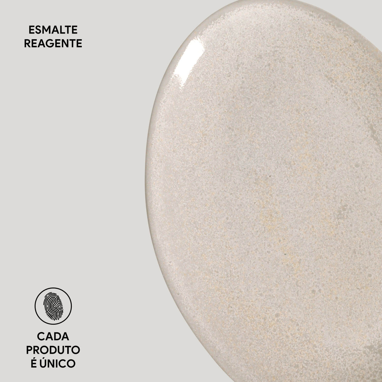 Conjunto com 6 Pratos de Sobremesa Oval Orgânico Latte 22,5x16,5x2,5cm - Imagem 3