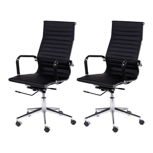 90139_Conjunto-de-Cadeiras-Office-Esteirinha-Alta-2-Pecas-com-Rodizio-Preta_01