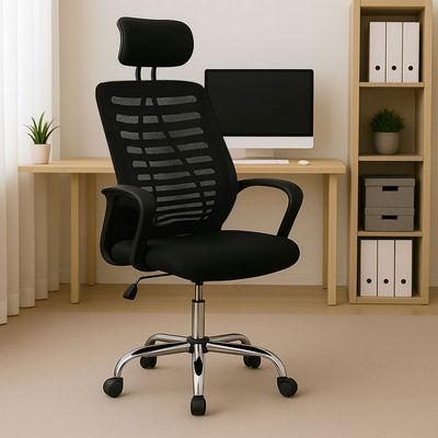 CADEIRA-OFFICE-CADIS-COM-ENCOSTO-PRETO-RODIZIO