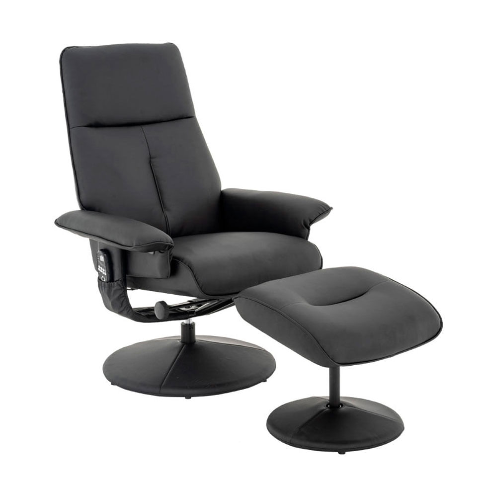 Poltrona de Massagem Nebraska Preta Bivolt
