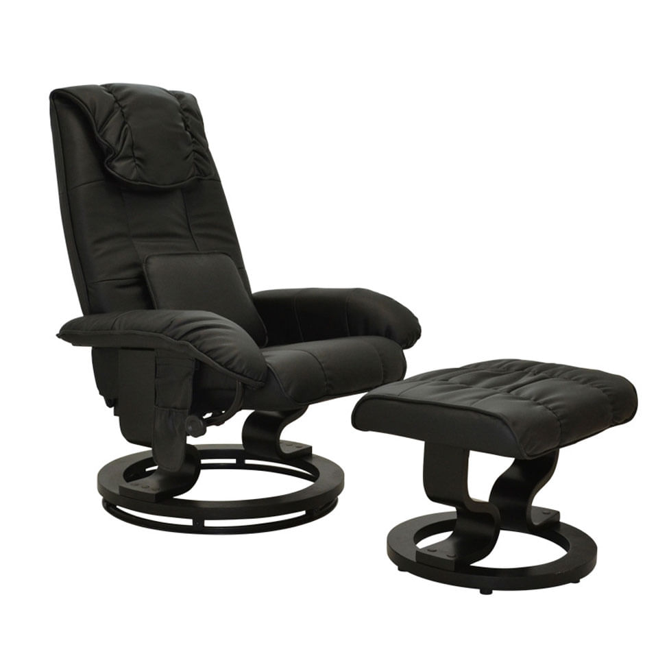 Poltrona de Massagem Louisiana Preto Bivolt