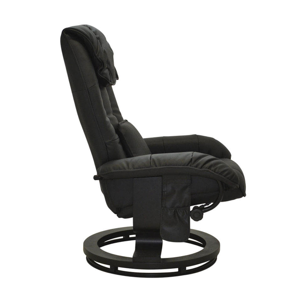 Poltrona de Massagem Louisiana Preto Bivolt - Imagem 3