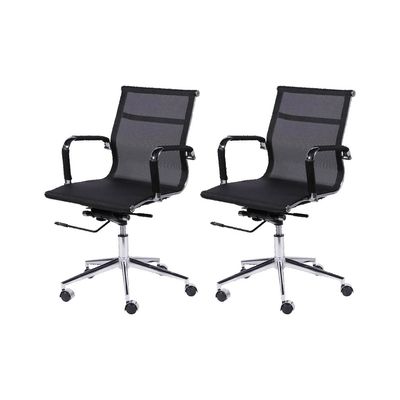 90159_Conjunto-de-Cadeiras-Office-Tela-Baixa-2-Pecas-com-Rodizio-Preta_01