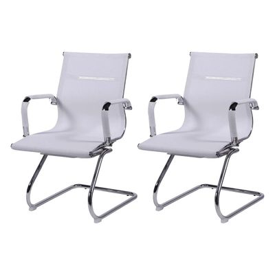 90160_Conjunto-de-Cadeiras-Office-Tela-Baixa-2-Pecas-com-Base-Fixa-Branca_01