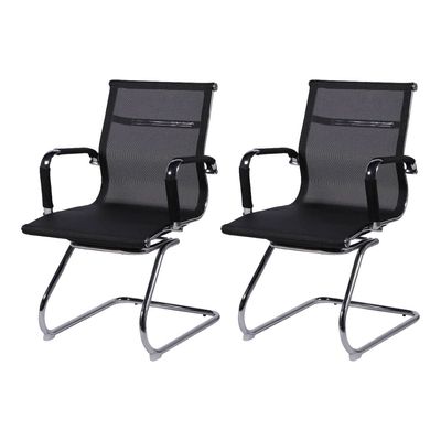 90163_Conjunto-de-Cadeiras-Office-Tela-Baixa-2-Pecas-com-Base-Fixa-Preta_01