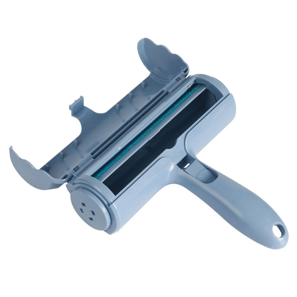 Rolo Removedor de Pelo Pet Animal Azul - Imagem 3