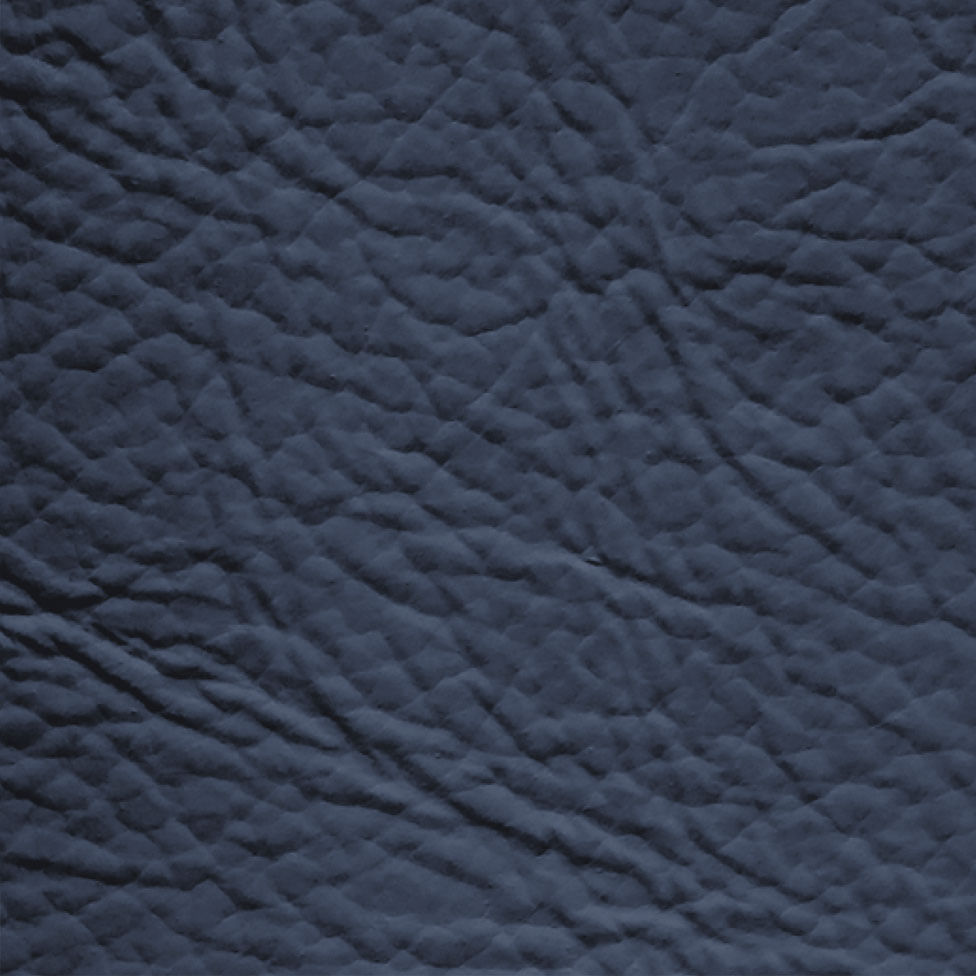 Sofá Tulsa Retrátil em Couro Azul Blue 2,22m - Imagem 3