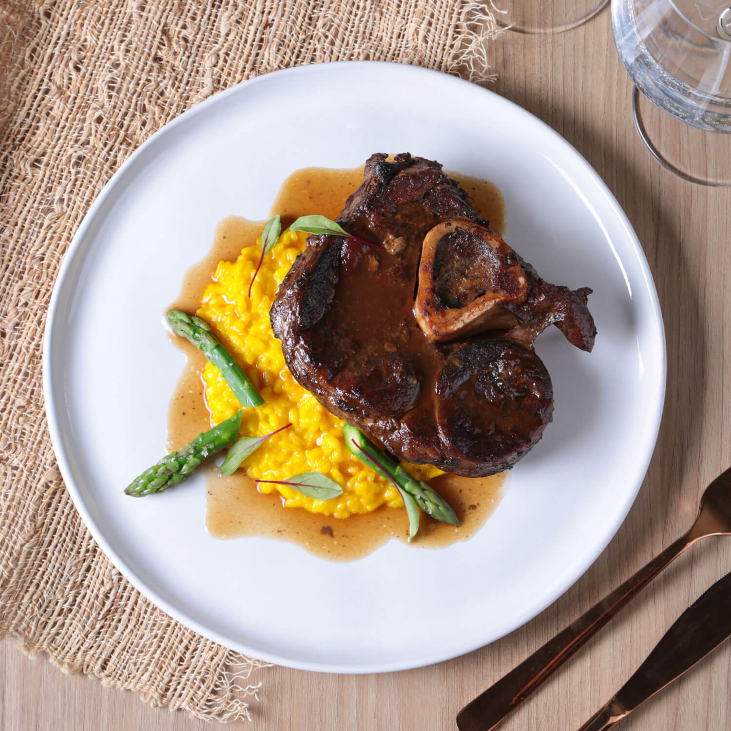 Conjunto com 6 Pratos Raso Bio New White 27,5cm - Imagem 3