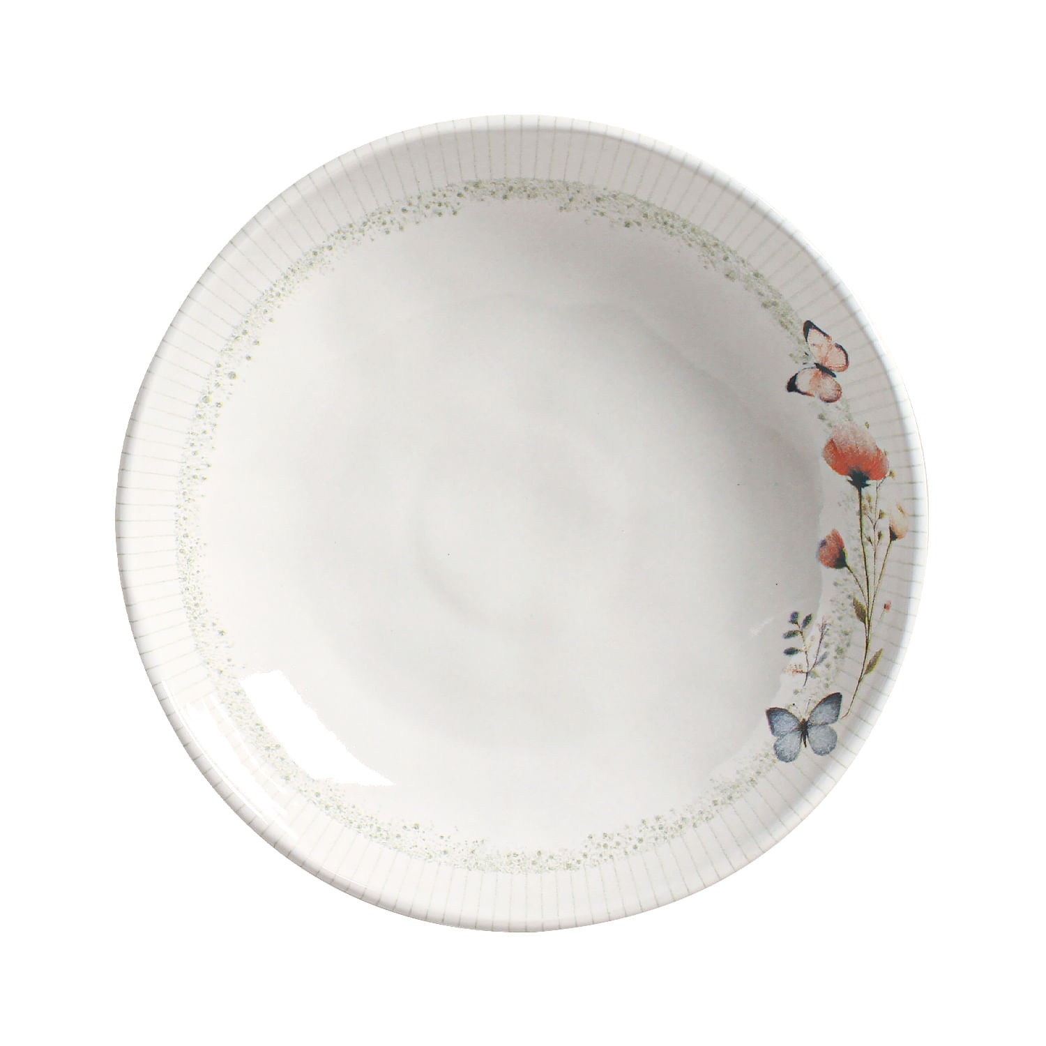 Conjunto com 6 Pratos Fundo Bio Refúgio Ø22,5cm 830ml